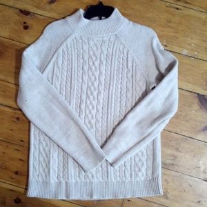 Beige Pullover Sweater